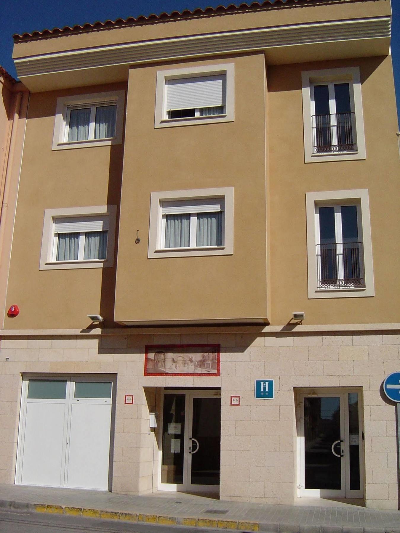 Hostal El Estudio Almansa Esterno foto
